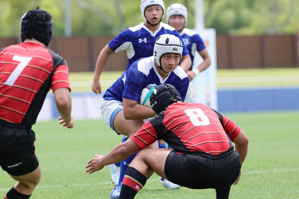 朝明高等学校ラグビーの写真