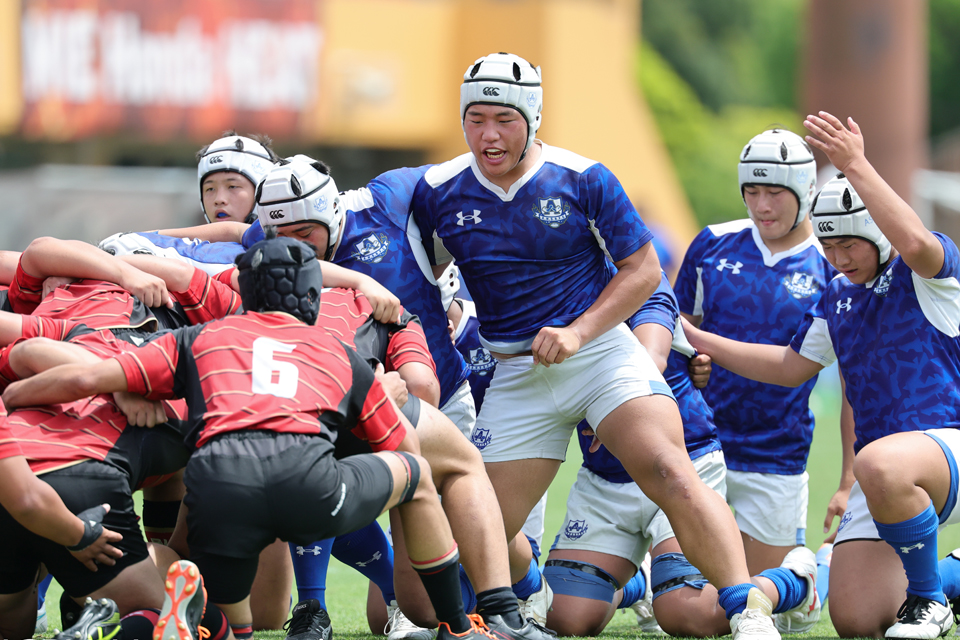 朝明高等学校ラグビーの写真